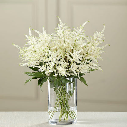 White Astilbe Bouquet –  Pettles Flowers, Salina KS