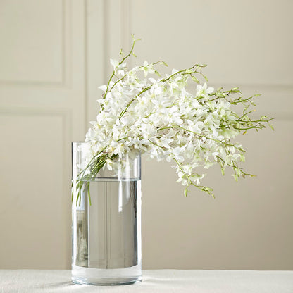 White Dendrobium Bouquet –  Pettles Flowers, Salina KS